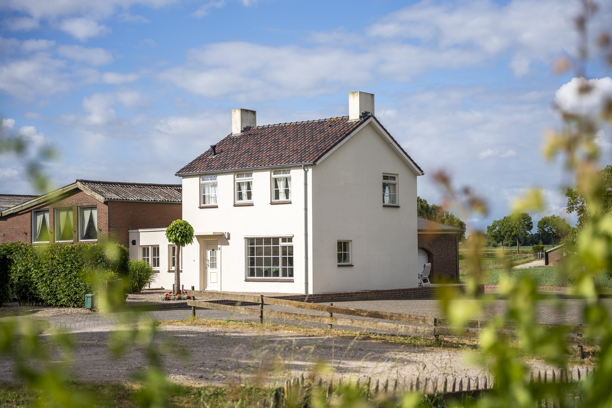 A home on the river landscape in Alphen, Druten